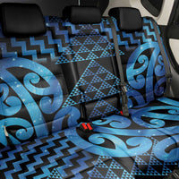 Taniko Motifs Matariki New Zealand Back Car Seat Cover NZ Niho Taniwha Poutama