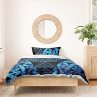 Taniko Motifs Matariki New Zealand Bedding Set NZ Niho Taniwha Poutama