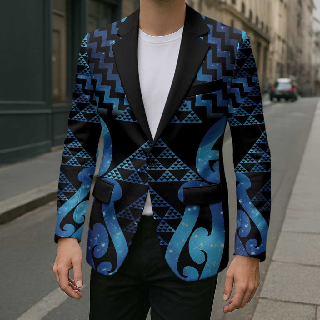 Taniko Motifs Matariki New Zealand Blazer NZ Niho Taniwha Poutama