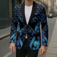Taniko Motifs Matariki New Zealand Blazer NZ Niho Taniwha Poutama
