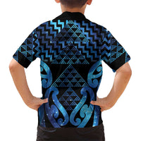 Taniko Motifs Matariki New Zealand Hawaiian Shirt NZ Niho Taniwha Poutama