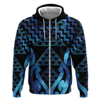 Taniko Motifs Matariki New Zealand Hoodie NZ Niho Taniwha Poutama