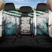 Aotearoa Korowai Motif Back Car Seat Cover Hei Tiki Poutama Maori Pattern