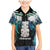 Aotearoa Korowai Motif Family Matching Mermaid Dress and Hawaiian Shirt Hei Tiki Poutama Maori Pattern