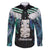 Aotearoa Korowai Motif Family Matching Short Sleeve Bodycon Dress and Hawaiian Shirt Hei Tiki Poutama Maori Pattern