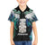 Aotearoa Korowai Motif Family Matching Tank Maxi Dress and Hawaiian Shirt Hei Tiki Poutama Maori Pattern
