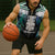 Aotearoa Korowai Motif Sleeveless Zip Hoodie Hei Tiki Poutama Maori Pattern - Polynesian Pride