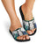 Aotearoa Korowai Motif Slide Sandals Hei Tiki Poutama Maori Pattern - Polynesian Pride