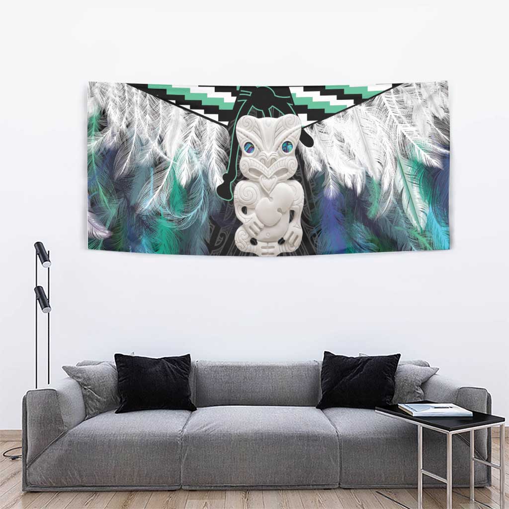 Aotearoa Korowai Motif Tapestry Hei Tiki Poutama Maori Pattern