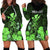 Personalised King Kamehameha Day Hawaii Hoodie Dress Polynesia Tribal Kanaka And Hibiscus Green LT14 - Polynesian Pride