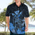 Polynesian Pride King Kamehameha Day Hawaii Hawaiian Shirt Polynesia Tribal Kanaka And Hibiscus Blue LT14 - Polynesian Pride