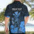 Personalised King Kamehameha Day Hawaii Hawaiian Shirt Polynesia Tribal Kanaka And Hibiscus Blue LT14 - Polynesian Pride