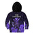 Polynesian Pride King Kamehameha Day Hawaii Kid Hoodie Polynesia Tribal Kanaka And Hibiscus Purple LT14 - Polynesian Pride