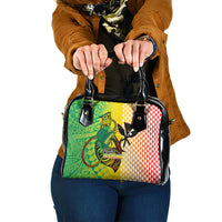 Hawaii Blue Marlin Fishing Shoulder Handbag Hawaiian Kanaka Kakau Reggae