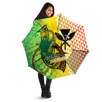 Hawaii Blue Marlin Fishing Umbrella Hawaiian Kanaka Kakau Reggae