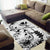 Japan And Hawaii Area Rug Sakura Koi Fish Hawaiian Lei Kanaka - Polynesian Pride
