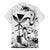 Japan And Hawaii Family Matching Long Sleeve Bodycon Dress and Hawaiian Shirt Sakura Koi Fish Hawaiian Lei Kanaka - Polynesian Pride