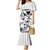 Japan And Hawaii Family Matching Mermaid Dress and Hawaiian Shirt Sakura Koi Fish Hawaiian Lei Kanaka - Polynesian Pride