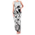 Japan And Hawaii Family Matching Tank Maxi Dress and Hawaiian Shirt Sakura Koi Fish Hawaiian Lei Kanaka - Polynesian Pride