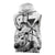 Japan And Hawaii Sleeveless Hoodie Sakura Koi Fish Hawaiian Lei Kanaka - Polynesian Pride