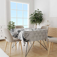 Japan And Hawaii Tablecloth Sakura Koi Fish Hawaiian Lei Kanaka - Polynesian Pride