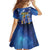 Japan Obon Festival Family Matching Mermaid Dress and Hawaiian Shirt Sakura Lanterns With Bon Dance - Polynesian Pride