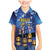 Japan Obon Festival Family Matching Mermaid Dress and Hawaiian Shirt Sakura Lanterns With Bon Dance - Polynesian Pride
