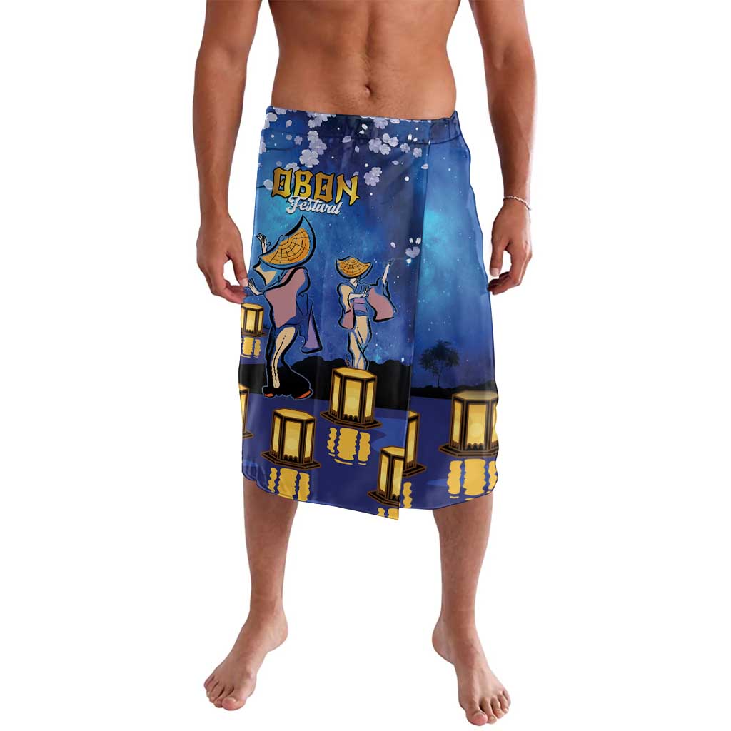 Japan Obon Festival Lavalava Sakura Lanterns With Bon Dance - Polynesian Pride