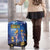 Japan Obon Festival Luggage Cover Sakura Lanterns With Bon Dance - Polynesian Pride