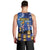 Japan Obon Festival Men Tank Top Sakura Lanterns With Bon Dance - Polynesian Pride