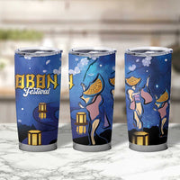 Japan Obon Festival Tumbler Cup Sakura Lanterns With Bon Dance - Polynesian Pride