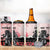 Personalised Japan Samurai Warrior 4 in 1 Can Cooler Tumbler Japanese Cherry Blossom Polynesian Pattern - Polynesian Pride