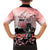 Personalised Japan Samurai Warrior Family Matching Short Sleeve Bodycon Dress and Hawaiian Shirt Japanese Cherry Blossom Polynesian Pattern - Polynesian Pride