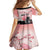 Personalised Japan Samurai Warrior Family Matching Tank Maxi Dress and Hawaiian Shirt Japanese Cherry Blossom Polynesian Pattern - Polynesian Pride