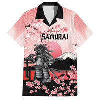 Personalised Japan Samurai Warrior Family Matching Tank Maxi Dress and Hawaiian Shirt Japanese Cherry Blossom Polynesian Pattern - Polynesian Pride