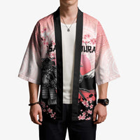 Personalised Japan Samurai Warrior Kimono Japanese Cherry Blossom Polynesian Pattern - Polynesian Pride