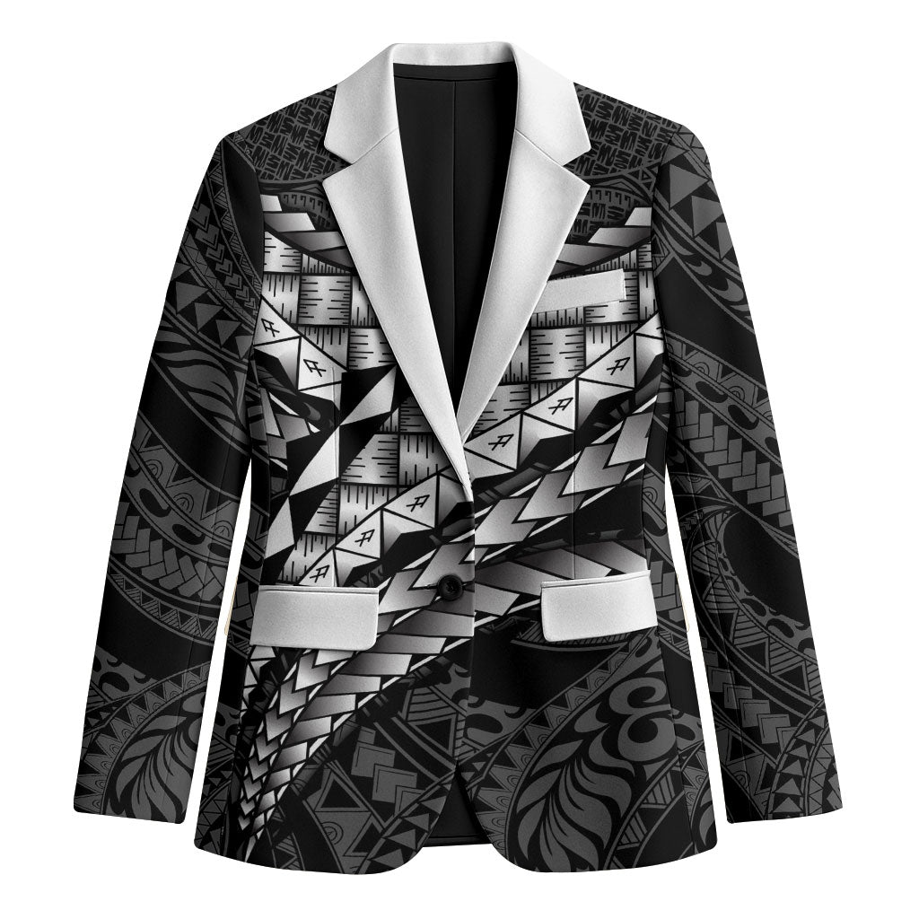 Hawaii Lauhala Tattoo Blazer Hawaiian Hala Leaf Weaving