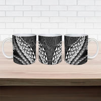 Hawaii Lauhala Tattoo Ceramic Mug Hawaiian Hala Leaf Weaving