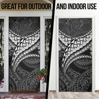 Hawaii Lauhala Tattoo Door Cover Hawaiian Hala Leaf Weaving