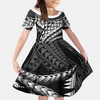 Hawaii Lauhala Tattoo Family Matching Summer Maxi Dress and Hawaiian Shirt Hawaiian Hala Leaf Weaving