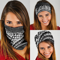 Hawaii Lauhala Tattoo Neck Gaiter Hawaiian Hala Leaf Weaving