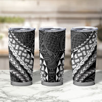 Hawaii Lauhala Tattoo Tumbler Cup Hawaiian Hala Leaf Weaving