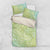 Baby Green Gradient Polynesia Bedding Set Hawaiian Tribal Hammerhead Shark Tattoo