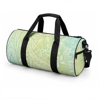 Baby Green Gradient Polynesia Duffle Bag Hawaiian Tribal Hammerhead Shark Tattoo LT14 - Polynesian Pride