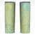 Baby Green Gradient Polynesia Skinny Tumbler Hawaiian Tribal Hammerhead Shark Tattoo