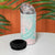 Baby Pink Gradient Polynesia 4 in 1 Can Cooler Tumbler Hawaiian Tribal Hammerhead Shark Tattoo