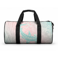 Baby Pink Gradient Polynesia Duffle Bag Hawaiian Tribal Hammerhead Shark Tattoo LT14 One size Baby Pink - Polynesian Pride