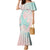 Baby Pink Gradient Polynesia Family Matching Mermaid Dress and Hawaiian Shirt Hawaiian Tribal Hammerhead Shark Tattoo