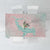 Baby Pink Gradient Polynesia Tablecloth Hawaiian Tribal Hammerhead Shark Tattoo