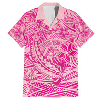 Beige Gradient Polynesia Family Matching Tank Maxi Dress and Hawaiian Shirt Hawaiian Tribal Hammerhead Shark Tattoo